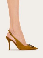 Ferragamo Maxi Gancini slingback pump - Image 5